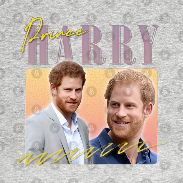 Prince Harry Retro Aesthetic by DankFutura